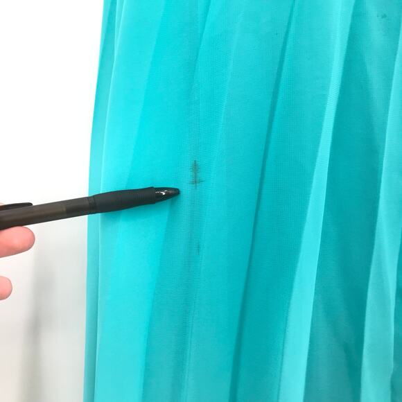 Pompous Girly Sleeveless Greek Pleated Maxi Dress - Picture 7 of 9